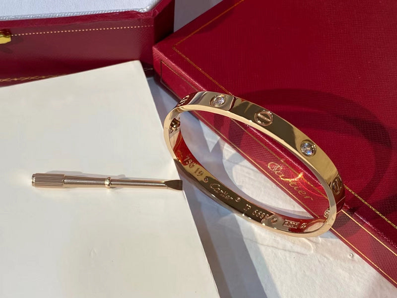 Side view of Cartier unisex jewelry piece