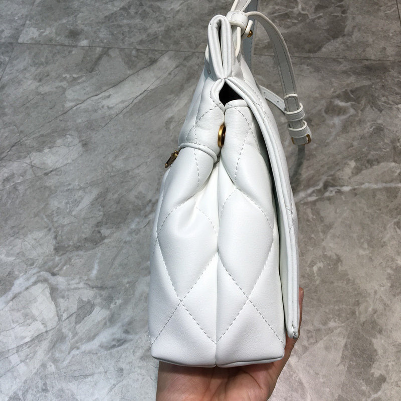 Chic Premium PU Leather Handbag - Premium Craftsmanship Detailing | Women's Statement Accessory #791 - back view (image 4) of designer-inspired handbag