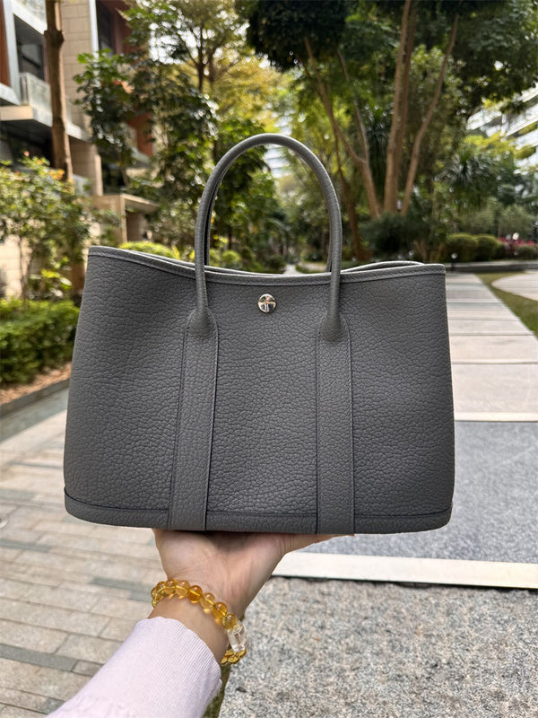 Statement handbag styled for everyday wear