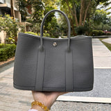 Statement handbag styled for everyday wear