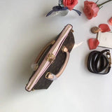 Interior view of elevated classic women's handbag – women's designer-style accessory