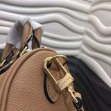 Handle and strap detail of modern sleek women's handbag – women's luxury handbag