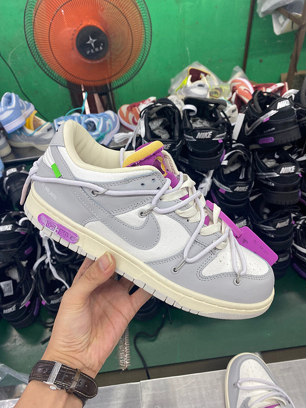 Nike sneakers detailed view showing premium designer craftsmanship