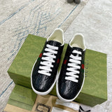 Gucci stone beige luxury sneakers view 9 padded collar comfort