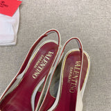 Valentino Garavani luxury shoes detail shot