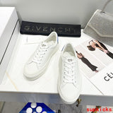 Givenchy Black Pointed-Toe Flats - Angled View