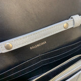 Elegant Vegan Leather Handbag - Refined Silhouette | Women's Luxury Handbag #456 - texture close-up (image 9) of designer-inspired handbag