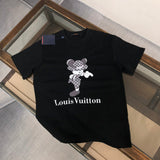Front view of Louis Vuitton cotton t-shirt with streetwear-inspired cut
