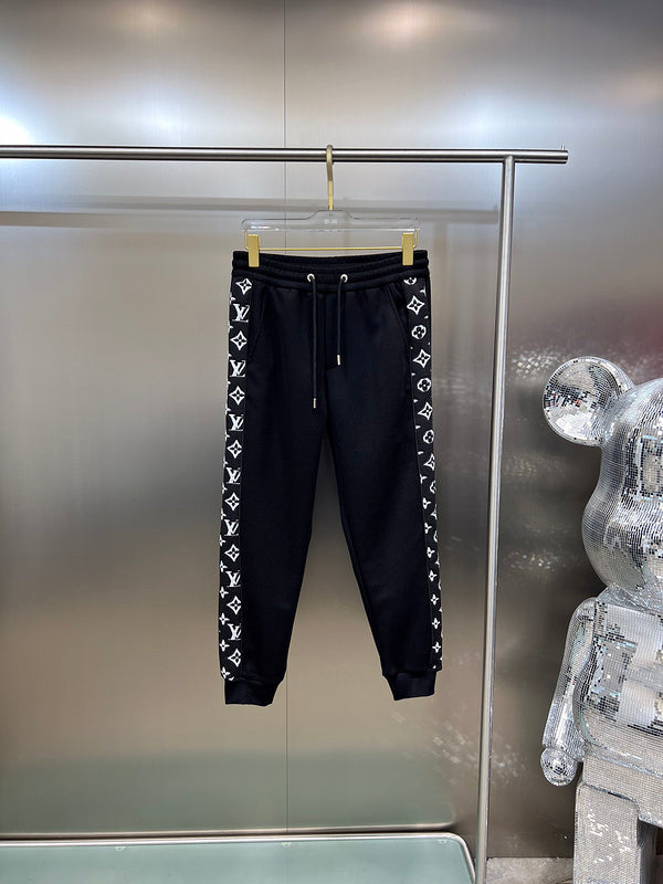 Front view of Louis Vuitton luxury clothing with runway-inspired design