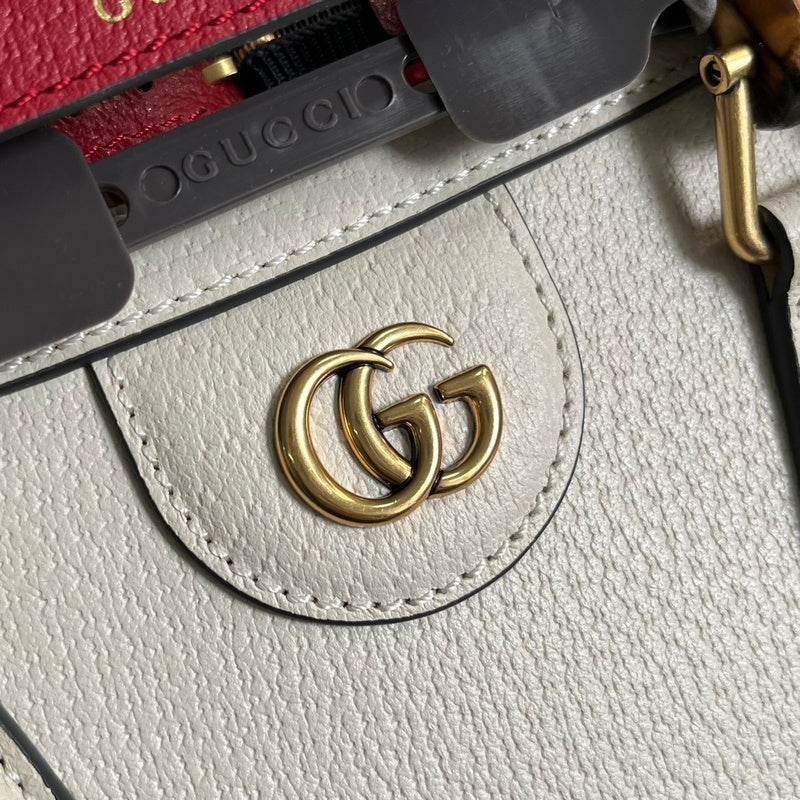 Back view of structured sleek women's handbag – women's premium purse