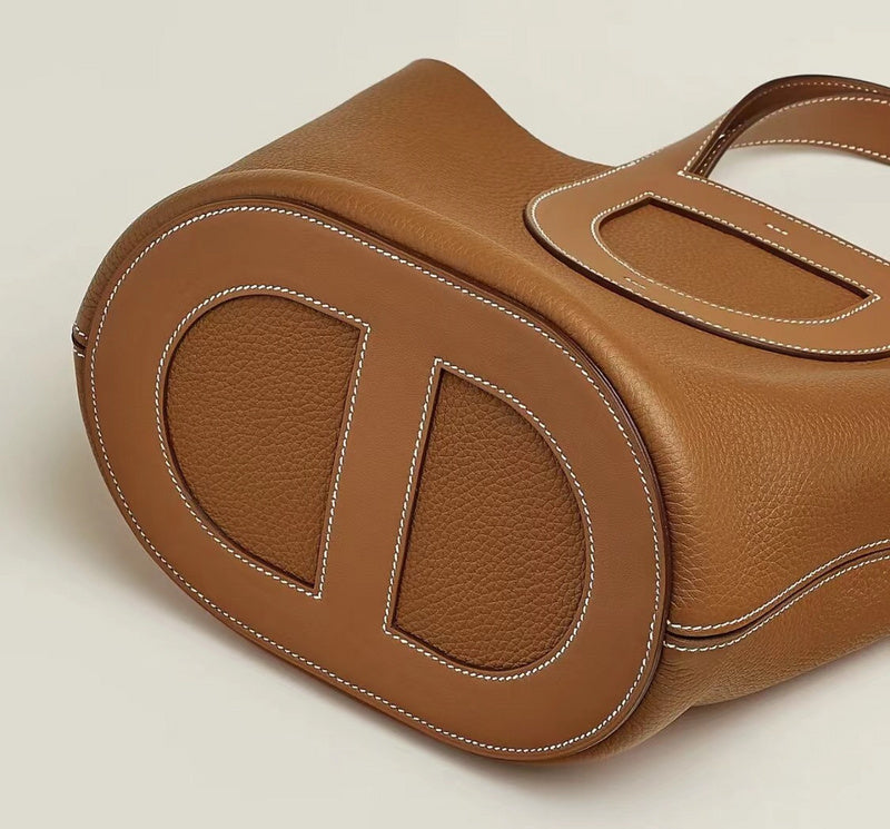 Close-up detail of timeless bag design