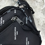 Sleek Faux Leather Handbag - Polished Finish | Women's Luxury Handbag #248 - styled full view (image 7) of designer-inspired handbag