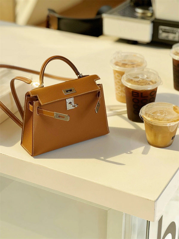 Interior view of poised premium bag