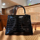 Poised handbag styled for everyday wear