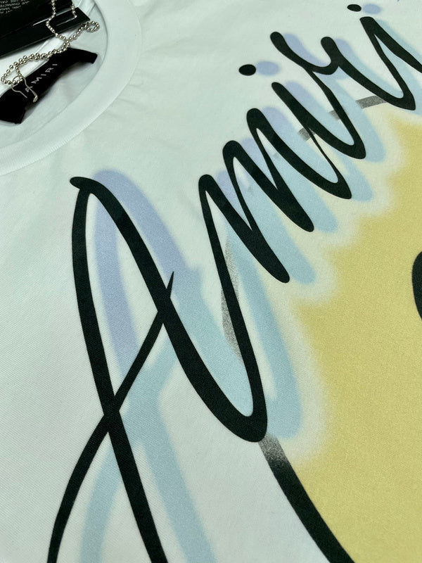 Amiri t-shirt front view designer style