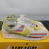 Nike crisp white luxury sneakers view 8 heritage-inspired look