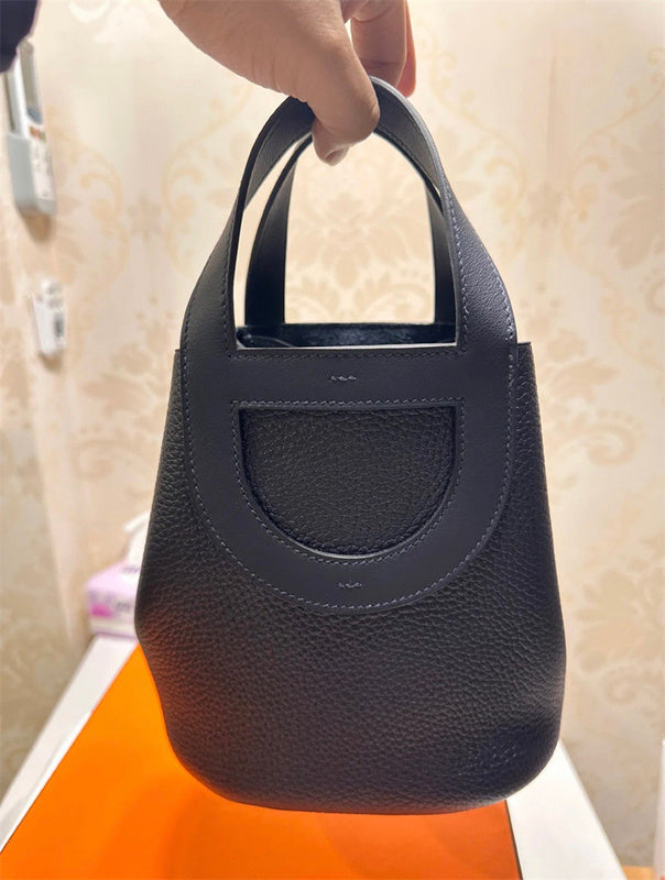 Close-up detail of clean-lined bag design