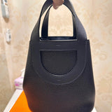 Close-up detail of clean-lined bag design
