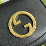 Back view of modern polished women's handbag – women's designer-style accessory