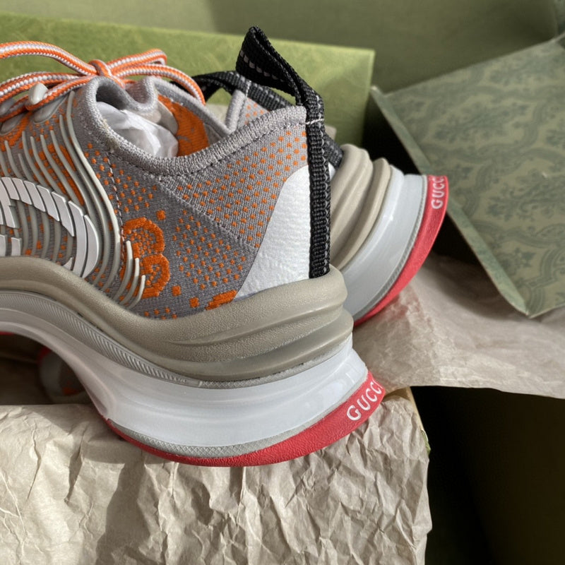 Gucci all-black luxury sneakers view 5 low-top design