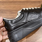 Gucci sneakers detailed view showing premium designer craftsmanship