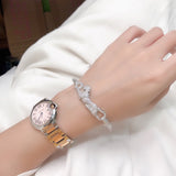 Close-up detail view of Cartier unisex jewelry piece
