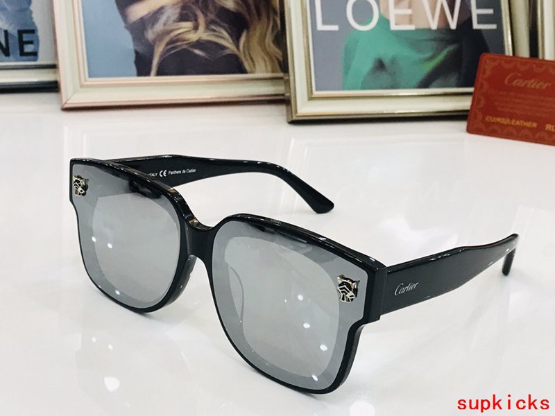 Full view of Cartier unisex sunglasses
