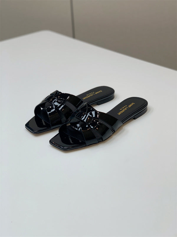 Saint Laurent luxury shoes detail view — premium authentic designer style