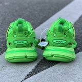 Balenciaga Red Low-Top Sneakers - Sole Detail View