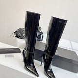 Saint Laurent designer shoes full view