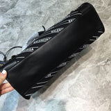 Modern Premium PU Leather Handbag - Statement Silhouette | Women's Premium Handbag #965 - interior view (image 6) of designer-inspired handbag