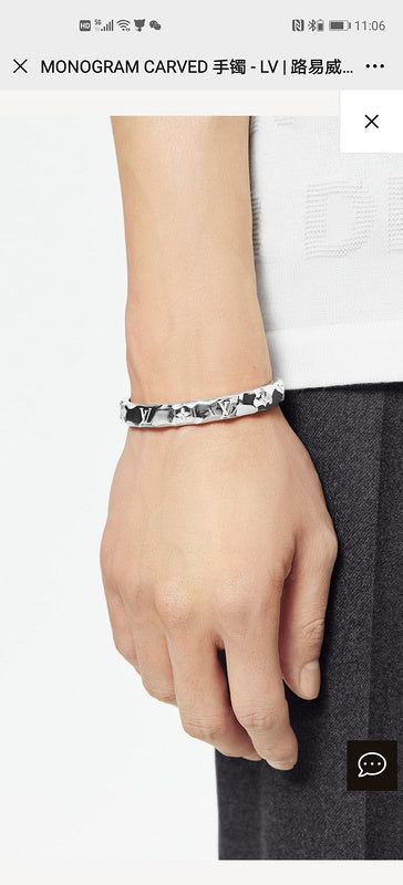 Close-up detail view of Cartier unisex jewelry piece