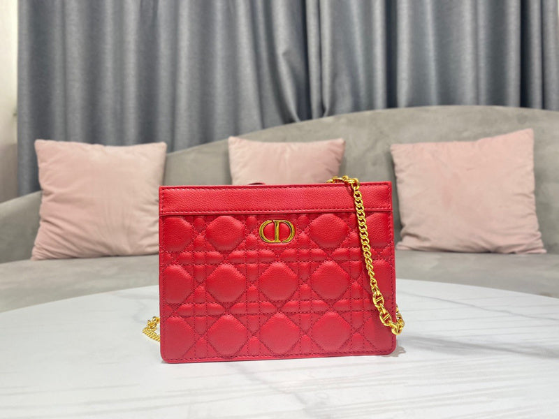 Back view of modern sleek women's handbag – women's designer-style accessory