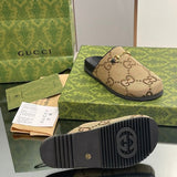 Side profile of Gucci clean off-white sneakers padded collar comfort