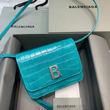 Statement Premium PU Leather Handbag - Sleek Minimalist Lines | Women's Statement Accessory #586 - front view (image 1) of designer-inspired handbag