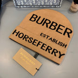 Front view of Burberry unisex cap