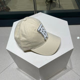 Angled view of Burberry unisex cap