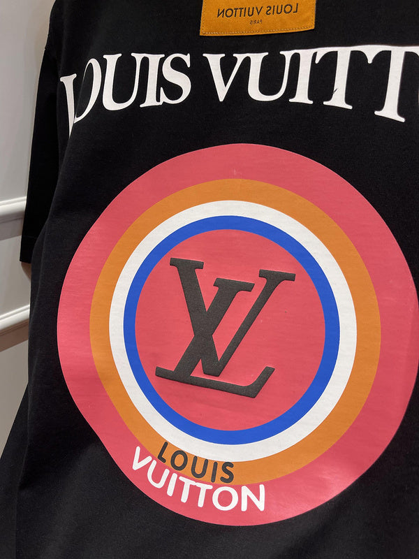 Back view of Louis Vuitton cotton t-shirt with tailored silhouette