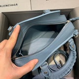 Sophisticated Faux Leather Handbag - Versatile Everyday Design | Women's Everyday Carry Handbag #327 - styled full view (image 7) of designer-inspired handbag