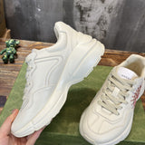 Gucci classic monochrome luxury sneakers view 6 everyday casual design