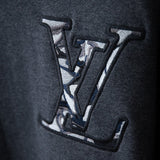 Front view of Louis Vuitton luxury clothing with relaxed-fit cut