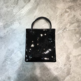 Polished Vegan Leather Handbag - Everyday Elegance | Women's Designer-Inspired Purse #908 - close-up detail shot (image 3) of designer-inspired handbag