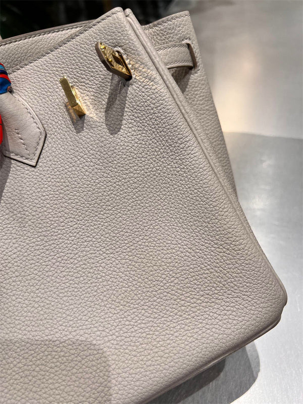 Polished bag shown from front angle