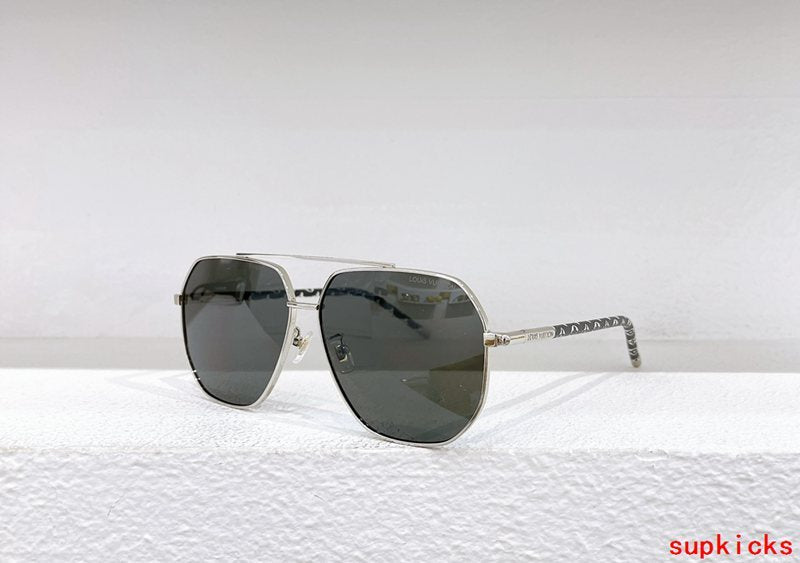 Front view of Louis Vuitton unisex sunglasses