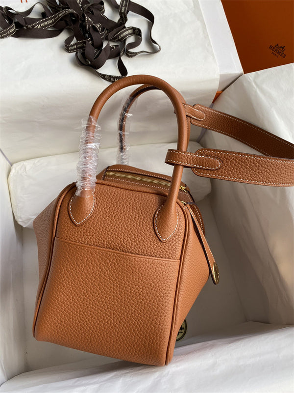 Close-up detail of polished bag design