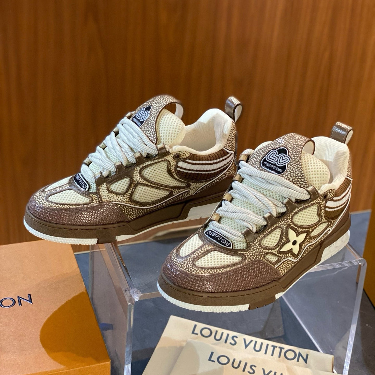 Louis Vuitton Shoes? Louis Vuitton Lou Trainers Comfortable Everyday Designer Shoes