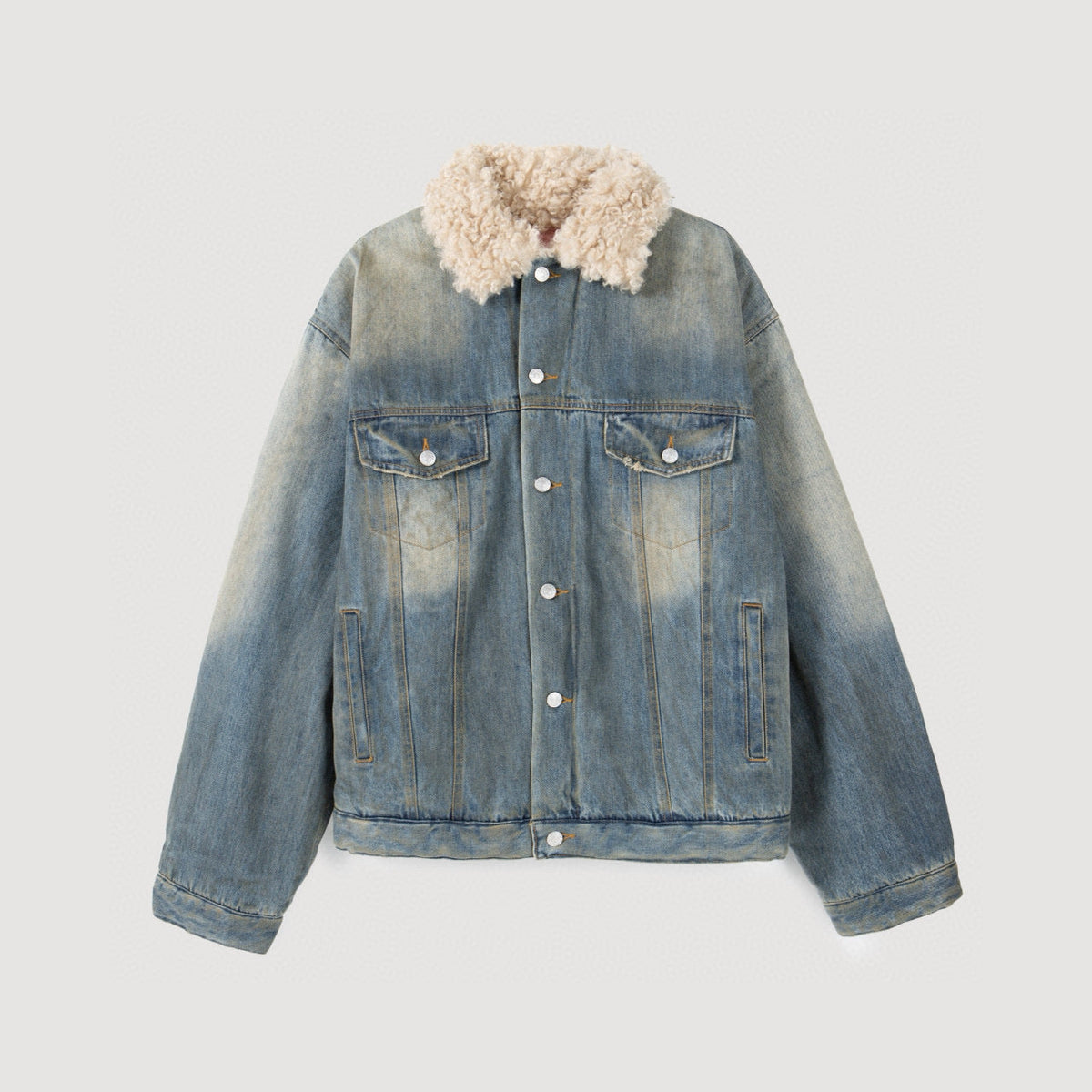 Acne Studios Denim Jacket detail shot – authentic designer craftsmanship