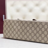 Front view of Gucci Emblem Small Tote Bag premium tote bag