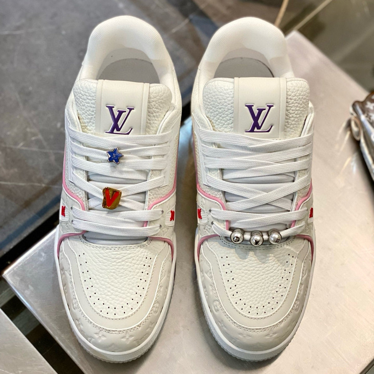 Louis Vuitton Shoes? Louis Vuitton Lou Trainers Premium Designer Casual Shoes