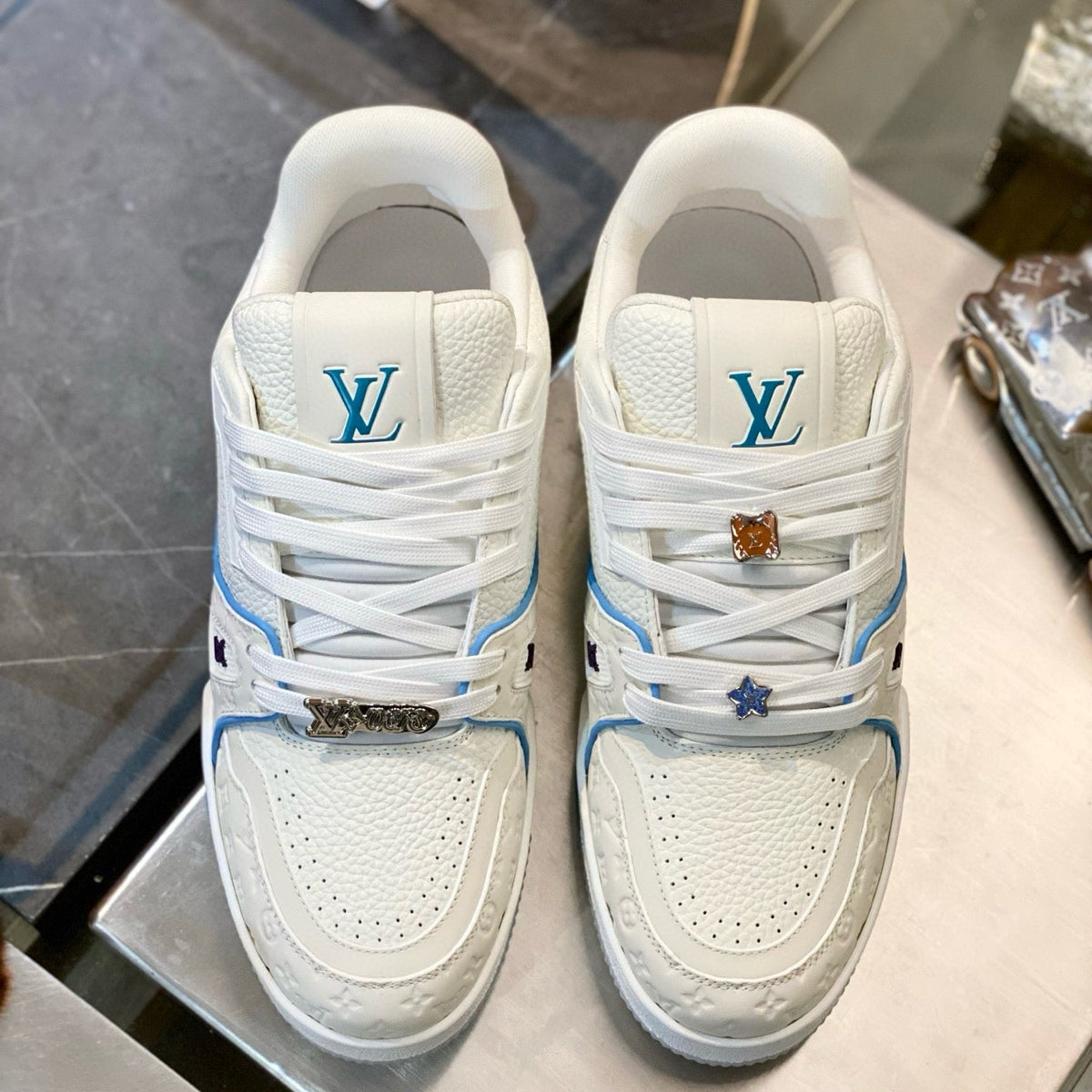 Louis Vuitton Shoes? Louis Vuitton Lou Trainers Premium Designer Casual Shoes